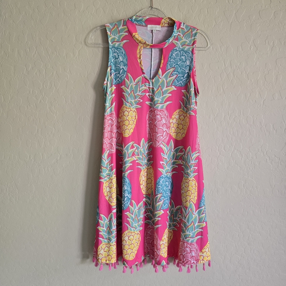 Simply‎ Southern Summer Dress Swim Cover-up Medium